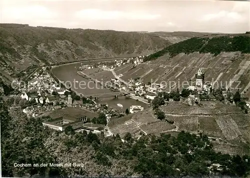 AK / Ansichtskarte Cochem Mosel Panorama  Kat. Cochem