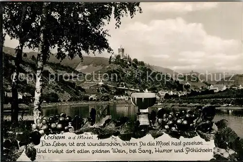 AK / Ansichtskarte Cochem Mosel Teilansicht  Kat. Cochem