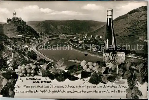 AK / Ansichtskarte Cochem Mosel Gesamtansicht  Kat. Cochem