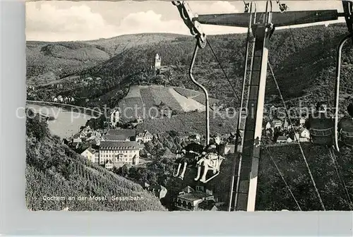 AK / Ansichtskarte Cochem Mosel Sesselbahn Kat. Cochem