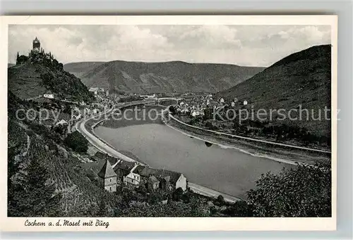 AK / Ansichtskarte Cochem Mosel Panorama  Kat. Cochem