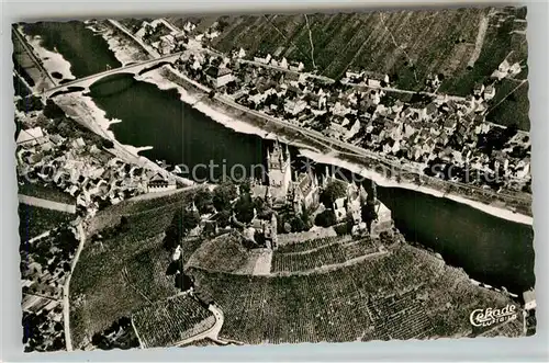 AK / Ansichtskarte Cochem Mosel Fliegeraufnahme Burg Kat. Cochem