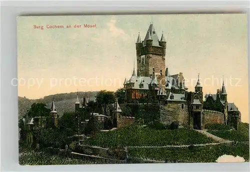 AK / Ansichtskarte Cochem Mosel Burg Kat. Cochem