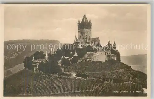 AK / Ansichtskarte Cochem Mosel Burg Kat. Cochem