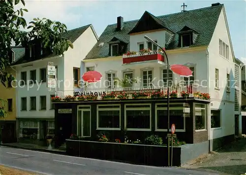AK / Ansichtskarte Ernst Cochem Hotel Weinhaus Zur Winzergenossenschaft Kat. Ernst