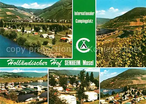 AK / Ansichtskarte Senheim Senhals Int Campingplatz Hollaendischer Hof Details Kat. Senheim