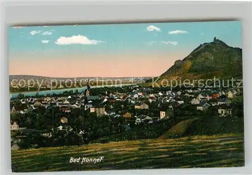 AK / Ansichtskarte Honnef Bad Panorama Drachenfels Kat. Bad Honnef