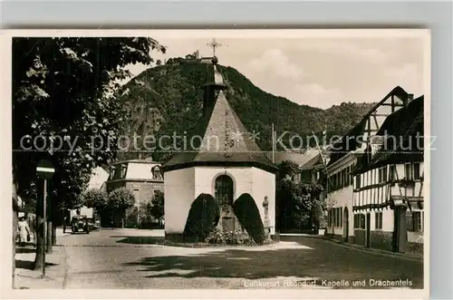 AK / Ansichtskarte Rhoendorf Kapelle Drachenfels Kat. Bad Honnef