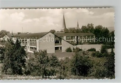 AK / Ansichtskarte Neheim Huesten Petrischule Kat. Arnsberg