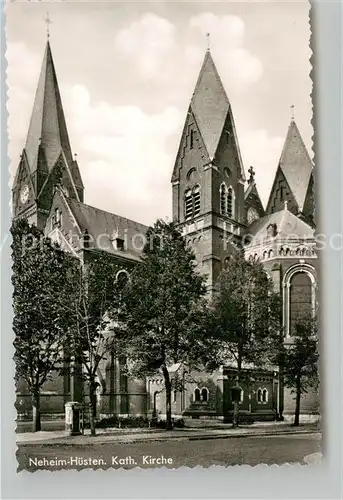 AK / Ansichtskarte Neheim Huesten Katholische Kirche Kat. Arnsberg