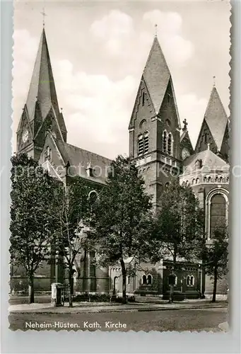 AK / Ansichtskarte Neheim Huesten Katholische Kirche Kat. Arnsberg