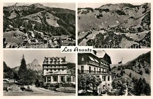 AK / Ansichtskarte Les Avants Teilansichten Hotel Alpenpanorama Kat. Les Avants
