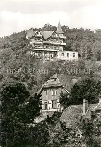 AK / Ansichtskarte Wernigerode Harz FDGB Diaetkurheim Sennhuette Kat. Wernigerode