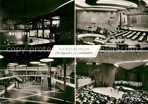 AK / Ansichtskarte Stuttgart Konzerthaus Stuttgarter Liederhalle Kat. Stuttgart