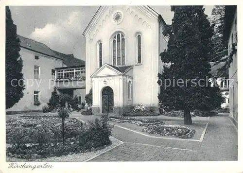 AK / Ansichtskarte Altoetting St Franziskus Haus Kirchengarten Kat. Altoetting