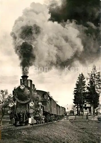 AK / Ansichtskarte Lokomotive Ed 4 5 mit Personenzug Burghalden Kat. Eisenbahn