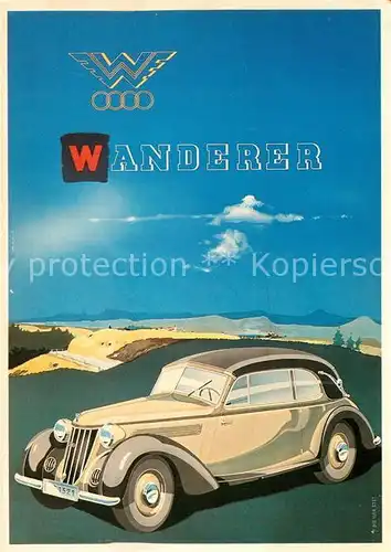 AK / Ansichtskarte Autos Wanderer 1935  Kat. Autos