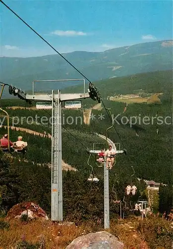 AK / Ansichtskarte Sessellift Grosser Arber  Kat. Bahnen