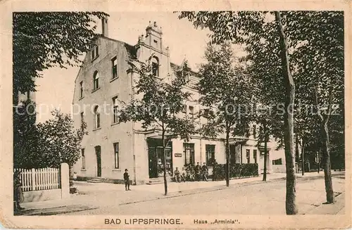 AK / Ansichtskarte Bad Lippspringe Haus Arminia  Kat. Bad Lippspringe