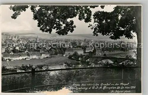 AK / Ansichtskarte Trier Panorama Roem Orakel an der Mosel Kat. Trier