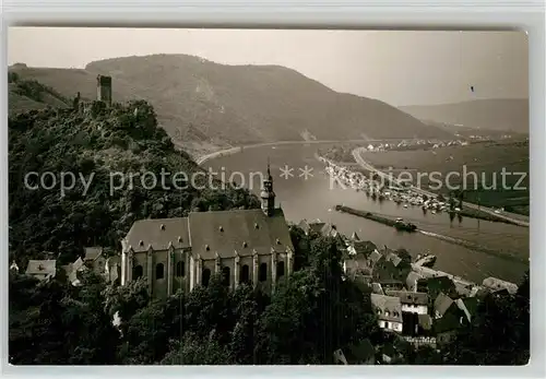 AK / Ansichtskarte Beilstein Mosel Kirche Burg Metternich Moselpartie Kat. Beilstein