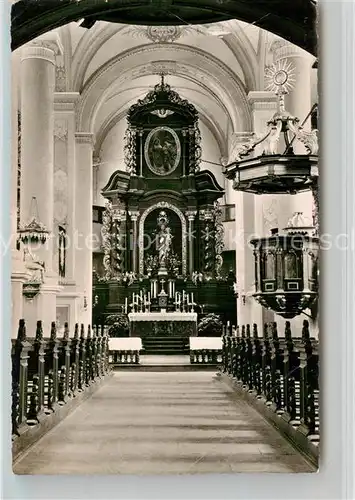 AK / Ansichtskarte Beilstein Mosel Karmelitenkirche Inneres mit Hochaltar Kat. Beilstein