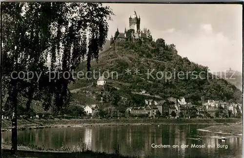 AK / Ansichtskarte Cochem Mosel mit Burg Kat. Cochem