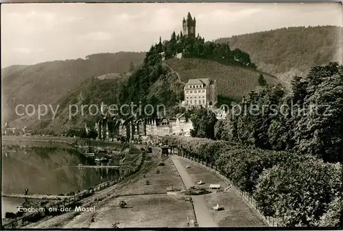 AK / Ansichtskarte Cochem Mosel Panorama mit Burg Kat. Cochem