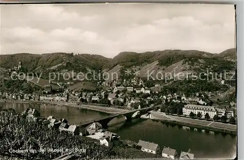 AK / Ansichtskarte Cochem Mosel Panorama mit Burg Kat. Cochem