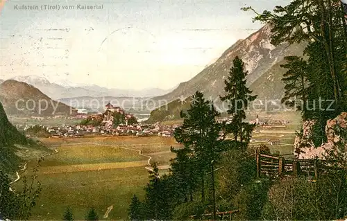 AK / Ansichtskarte Kufstein Tirol Kaisertal Kat. Kufstein