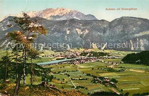 AK / Ansichtskarte Kufstein Tirol Kaisergebirge Panorama Kat. Kufstein