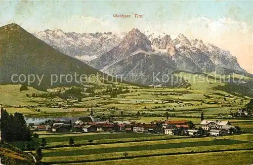 AK / Ansichtskarte Walchsee Tirol Panorama Kat. Walchsee
