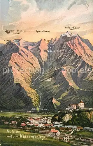 AK / Ansichtskarte Kufstein Tirol Kaisergebirge Kat. Kufstein