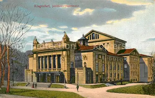 AK / Ansichtskarte Klagenfurt Woerthersee Jubilaeums Stadttheater