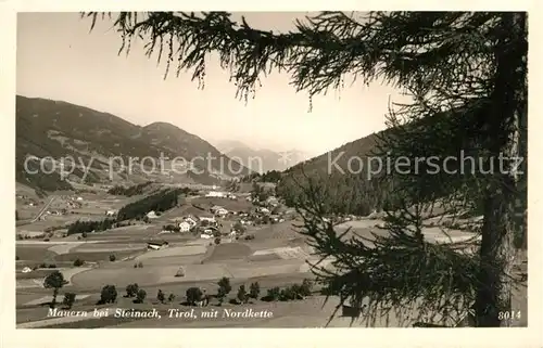 AK / Ansichtskarte Mauern Tirol Nordkette Panorama Kat. Steinach am Brenner