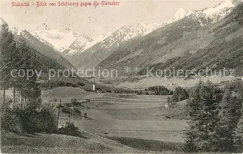 AK / Ansichtskarte Stubaital Gletscher  Kat. Neustift im Stubaital