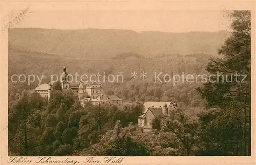 AK / Ansichtskarte Schwarzburg Thueringer Wald Schloss Kat. Schwarzburg