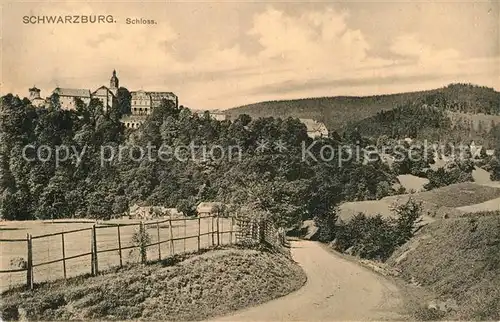 AK / Ansichtskarte Schwarzburg Thueringer Wald Schloss Kat. Schwarzburg