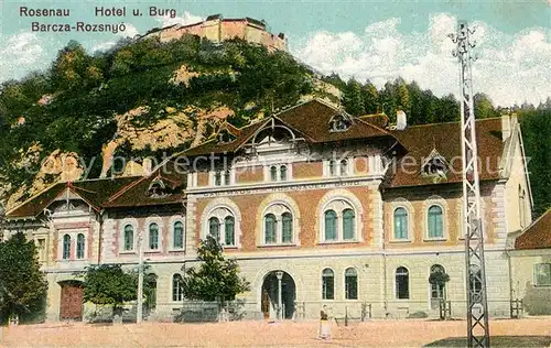 AK / Ansichtskarte Rosenau Rasnov Hotel Burg  Kat. 