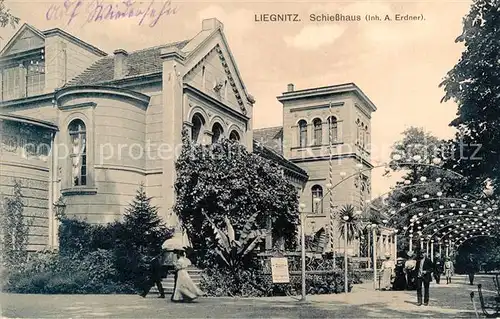 AK / Ansichtskarte Liegnitz Legnica Schiesshaus  Kat. Niederschlesien