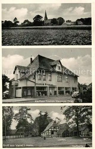 AK / Ansichtskarte Varrel Kaufhaus Friedrich Niermeyer  Kat. Varrel