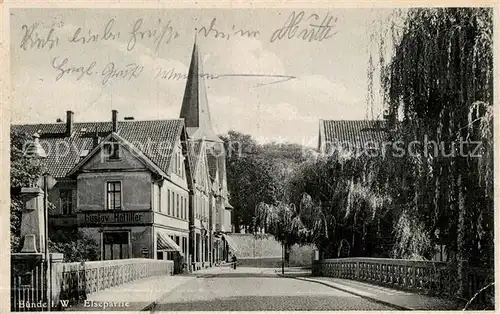 AK / Ansichtskarte Buende Westfalen Elsepartie 