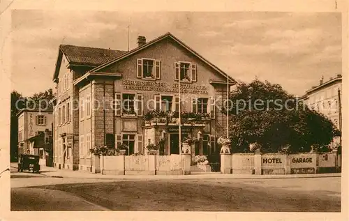 AK / Ansichtskarte Loerrach Bahnhofhotel  Kat. Loerrach