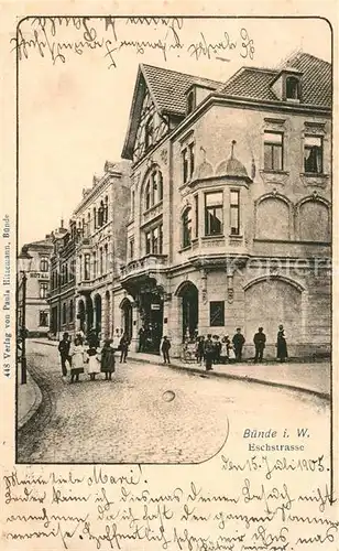 AK / Ansichtskarte Buende Westfalen Eschstrasse 