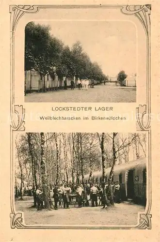 AK / Ansichtskarte Lockstedt Lager Wellblechbaracken Birkenwaeldchen Kat. Lockstedt