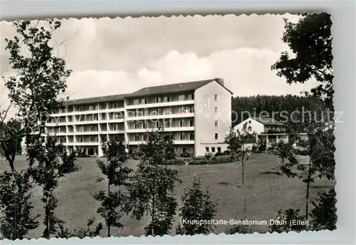 AK / Ansichtskarte Daun Eifel Knappschafts Sanatorium  Kat. Daun