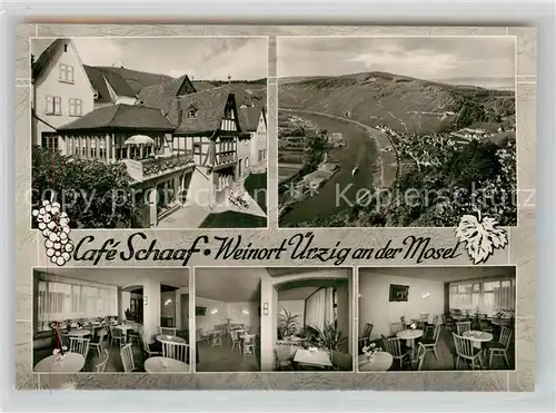 AK / Ansichtskarte uerzig Panorama Cafe Schaaf Gastraum  Kat. uerzig