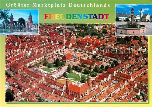 AK / Ansichtskarte Freudenstadt Fliegeraufnahme Kat. Freudenstadt