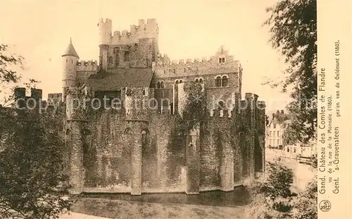 AK / Ansichtskarte Gand Belgien Chateau des Comtes de Flandre Kat. Gent Flandern