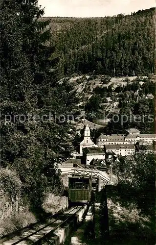 AK / Ansichtskarte Bad Wildbad Kurort im Schwarzwald Bergbahn Kat. Bad Wildbad